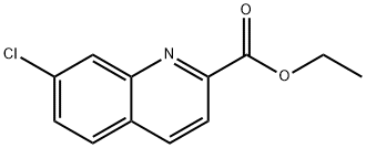 7-氯喹啉-2-甲酸乙酯分子式结构图