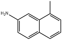 8-甲基萘-2-胺分子式结构图