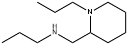 N-(piperidin-2-ylmethyl)-N,N-dipropylamine分子式结构图