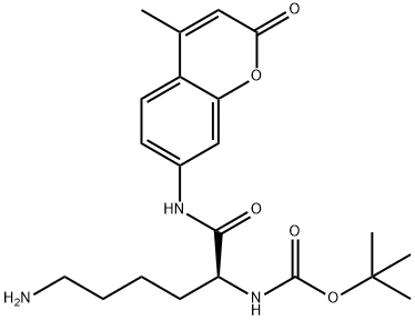 BOC-LYS-AMC ACETATE SALT分子式结构图