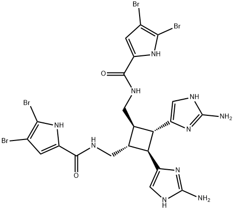 dibromosceptrin分子式结构图