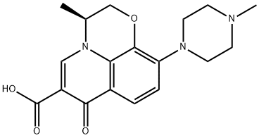 左氧氟沙星去氟代杂质分子式结构图