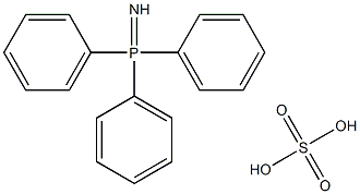 三苯基-Λ5-磷亚胺硫酸盐分子式结构图