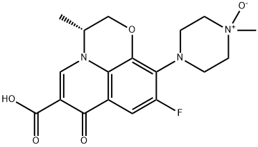 左氧氟沙星杂质分子式结构图