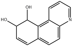 BENZO(F)QUINOLINE-9,10-DIHYDRODIOL分子式结构图