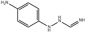 Formamide, (p-aminophenyl)hydrazone (6CI)分子式结构图