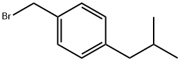 1-(溴甲基)-4-异丁基苯分子式结构图