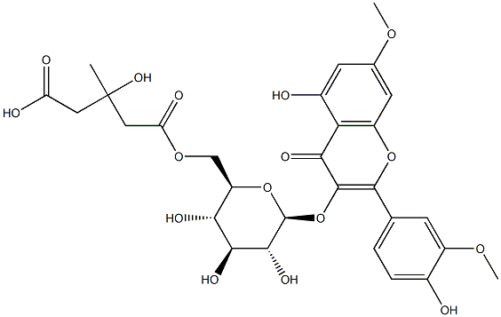 viscumneoside IV分子式结构图