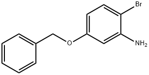 5-苄氧基-2-溴苯胺分子式结构图