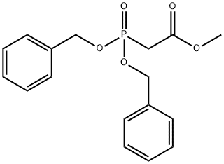 Dibenzyloxyphosphoryl acetic acid methyl ester分子式结构图