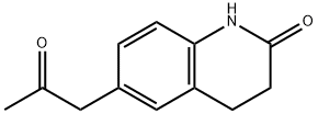 6-(2-氧代丙基)-3,4-二氢喹啉-2(1H)-酮分子式结构图