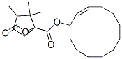 2-cyclododecenyl camphanate分子式结构图