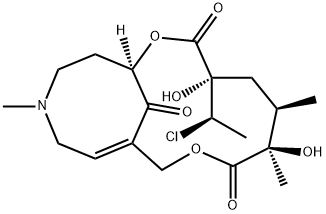 Desacetyldoronine分子式结构图