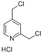 PYRIDINE,2,4-BIS(CHLOROMETHYL)-,HYDROCHLORIDE(1:1)分子式结构图