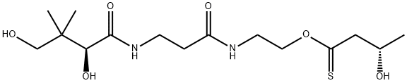 3-hydroxybutyrylpantetheine分子式结构图