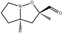 Pyrrolo[1,2-b]isoxazole-2-carboxaldehyde, hexahydro-2-methyl-, trans- (9CI)分子式结构图