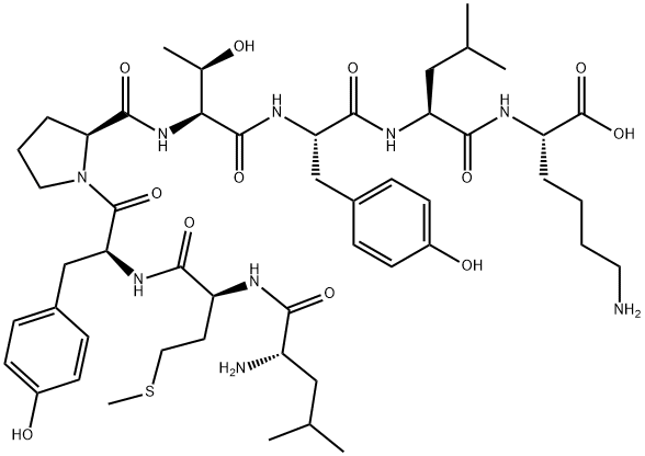 TYR-THR-ARG-LEU-ARG-LYS-GLN-MET-ALA-VAL-LYS-LYS-TYR-LEU-ASN-SER-ILE-LEU-ASN-NH2: YTRLRKQMAVKKYLNSILN-NH2分子式结构图