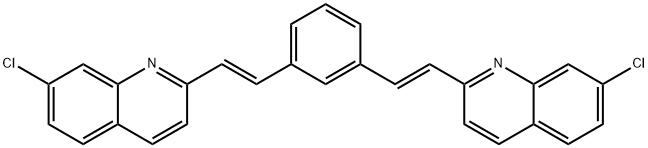 孟鲁司特钠杂质18分子式结构图