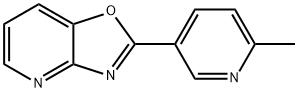 2-(6-Methyl-pyridin-3-yl)-oxazolo[4,5-b]pyridine分子式结构图