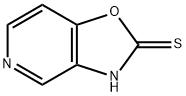 噁唑并[4,5-C]吡啶-2(3H)-硫酮分子式结构图