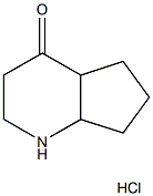 八氢-[1]哌啶-4-酮盐酸盐分子式结构图