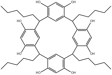 TETRA-N-PENTYLCALIX[4]RESORCINOLARENE分子式结构图