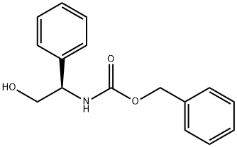 CBZ-(R)-苯甘氨醇分子式结构图