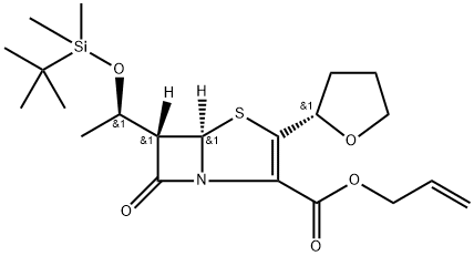 法罗培南杂质7分子式结构图