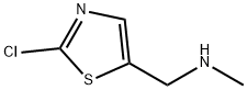 (2-氯-噻唑-5-甲基)-甲基-胺分子式结构图