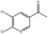 2,3-二氯-5-乙酰基吡啶分子式结构图