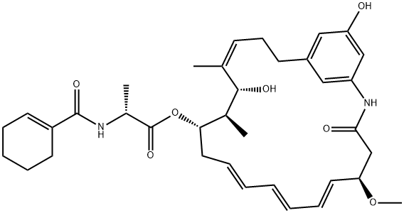 trienomycin D分子式结构图