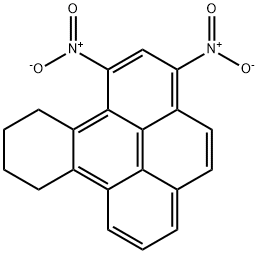 1,3-DINITRO-9,10,11,12-TETRAHYDRABENZO(E)PYRENE分子式结构图