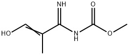 Carbamic  acid,  (3-hydroxy-1-imino-2-methyl-2-propenyl)-,  methyl  ester  (9CI)分子式结构图