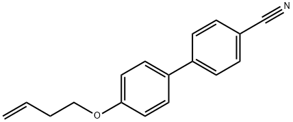 4`-BUT-3-ENYLOXY-BIPHENYL-4-CARBONITRILE分子式结构图