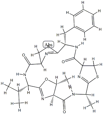 bistratamide A分子式结构图