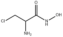 2-amino-3-chloro-N-hydroxypropanamide分子式结构图