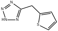 5-(噻吩-2-基甲基)-2H-四唑分子式结构图