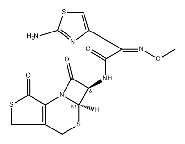 头孢噻呋杂质6分子式结构图