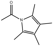 1H-Pyrrole, 1-acetyl-2,3,4,5-tetramethyl- (9CI)分子式结构图