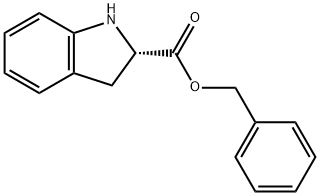 (S)-吲哚啉-2-羧酸苄酯分子式结构图