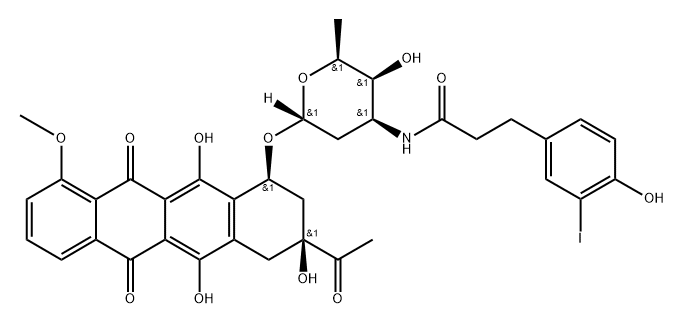 iodomycin分子式结构图