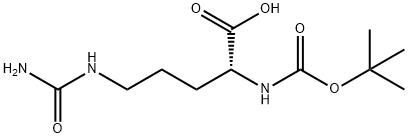 BOC-D-瓜氨酸分子式结构图