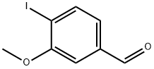 3-甲氧基-4-碘苯甲醛分子式结构图