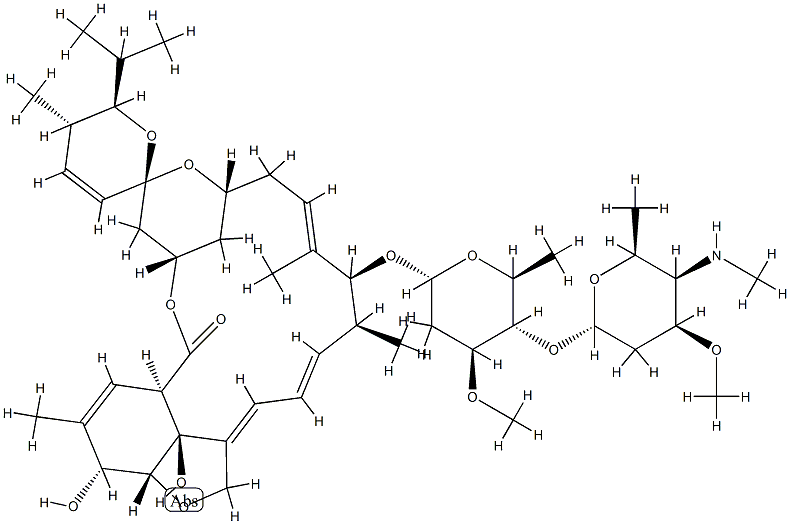 依马菌素 B1B分子式结构图