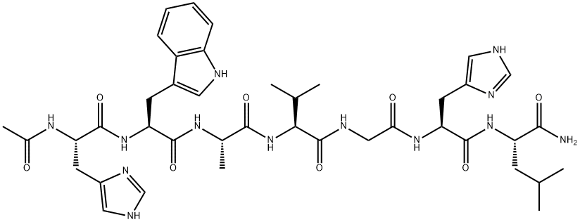 ACETYL-GRP (20-26) (HUMAN, PORCINE, CANINE)分子式结构图