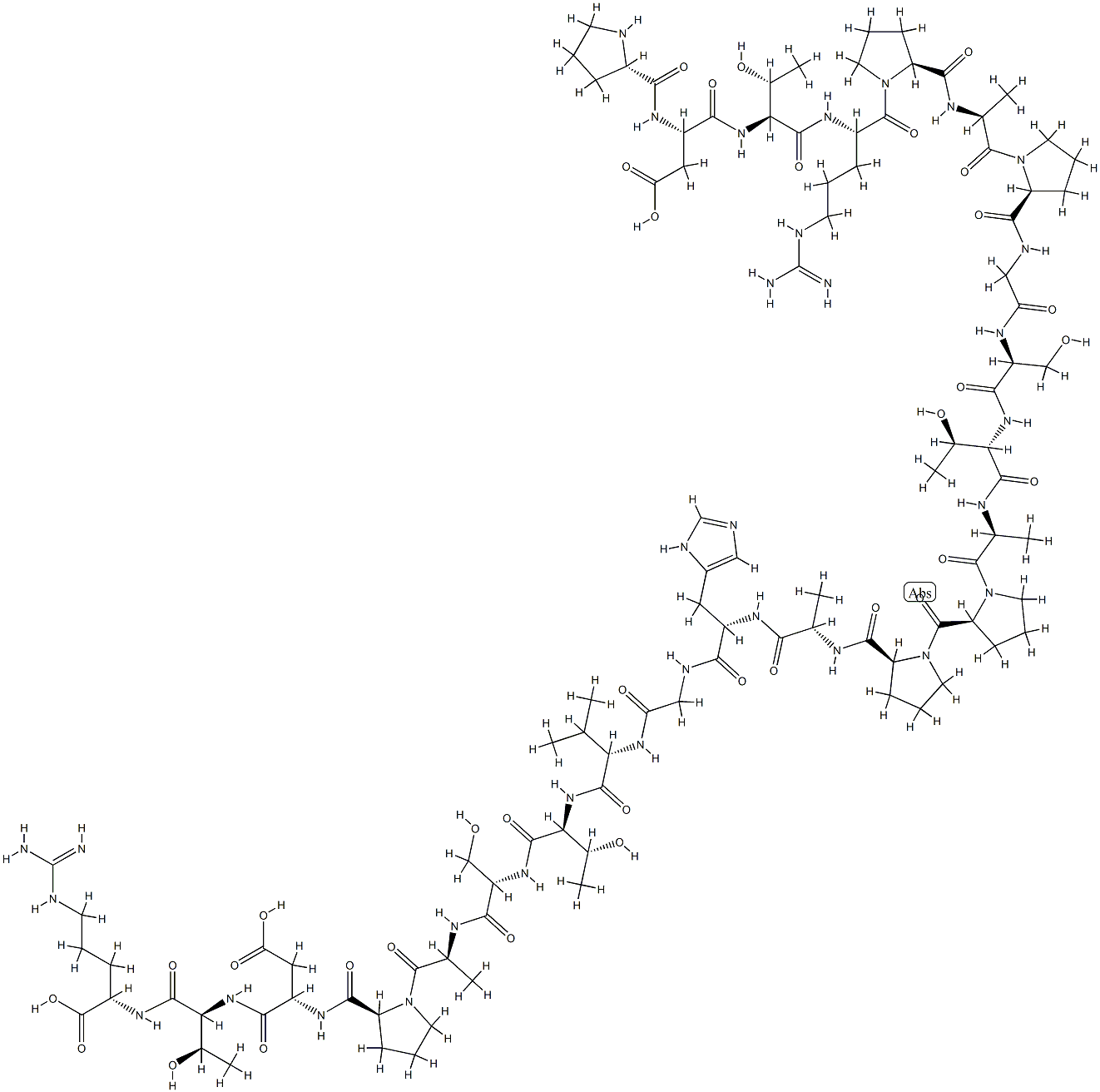 peptide p(1-24)分子式结构图