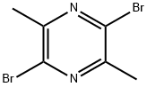 2,5-DIBROMO-3,6-DIMETHYLPYRAZINE分子式结构图