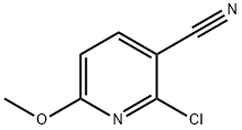 2-氯-6-甲氧基烟腈分子式结构图