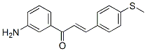 3'-Amino-4-(methylthio)chalcone分子式结构图