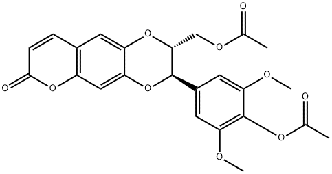 MOLUCCANIN DIACETATE分子式结构图